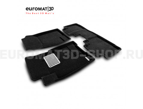 Текстильные 3D коврики Euromat3D Lux в салон для Great Wall Hover H6 (2014-) № EM3D-002551