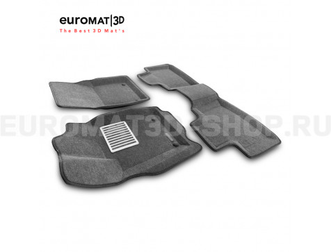Текстильные 3D коврики Euromat3D Lux в салон для Jeep Grand Cherokee (2010-) № EM3D-002760G (Серые) Текстильные 3D коврики Euromat3D Lux в салон для Jeep Grand Cherokee (2010-) № EM3D-002760G (Серые)