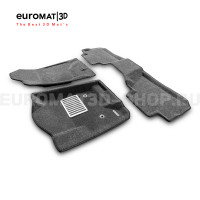 Текстильные 3D коврики Euromat3D Lux в салон для Cadillac Escalade (2015-2021) № EM3D-001306G Серые Текстильные 3D коврики Euromat3D Lux в салон для Cadillac Escalade (2015-2021) № EM3D-001306G Серые