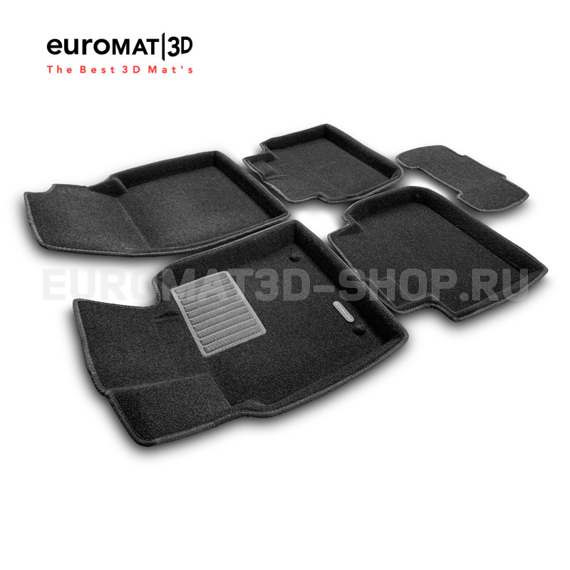 Текстильные 3D коврики Euromat3D Premium в салон для Lexus ES (2019-) № EMPR3D-005101 Текстильные 3D коврики Euromat3D Premium в салон для Lexus ES (2019-) № EMPR3D-005101