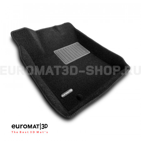 Текстильные 3D коврики Euromat3D Business в салон для Hyundai I30 (2019-) № EMC3D-002902