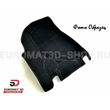 Текстильные 5D коврики с высоким бортом Euromat3D в салон для Jaguar XF (2015-) № EM5D-002756