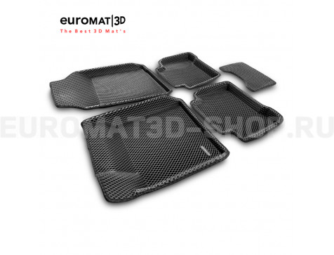 3D коврики Euromat3D EVA в салон для Renault Latitude (2010-) № EM3DEVA-003718 3D коврики Euromat3D EVA в салон для Renault Latitude (2010-) № EM3DEVA-003718
