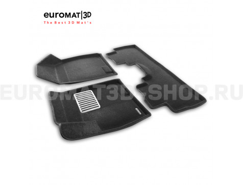 Текстильные 3D коврики Euromat3D Lux в салон для Jetour Dashing (2023-) № EM3D-000020 Текстильные 3D коврики Euromat3D Lux в салон для Jetour Dashing (2023-) № EM3D-000020