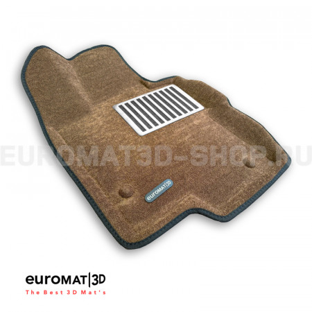 Текстильные 3D коврики Euromat3D Lux в салон для Mercedes GLE-Class (W167) (2019-) № EM3D-003509R Коричневые Текстильные 3D коврики Euromat3D Lux в салон для Mercedes GLE-Class (W167) (2019-) № EM3D-003509R Коричневые