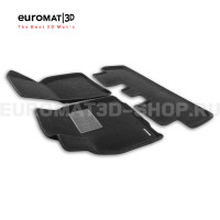 Текстильные 3D коврики Euromat3D Business в салон для Tesla Model Y (2020-) № EMC3D-004902